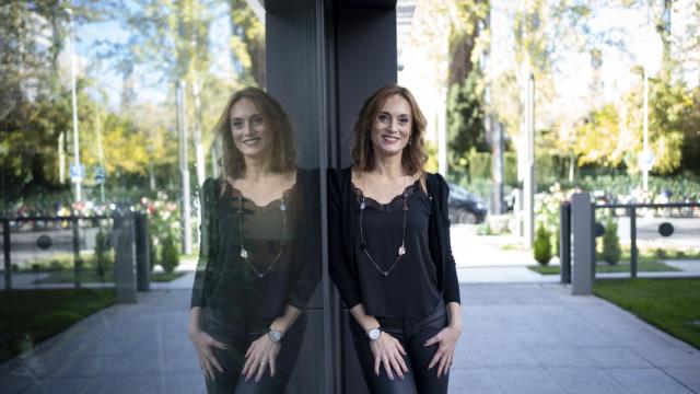 Susana Catalán, policía local de A Coruña, en EL ESPAÑOL. Javier Carbajal