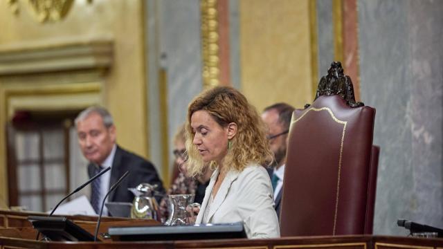 La presidenta del Congreso, Mertixell Batet, en una imagen reciente en el Congreso.