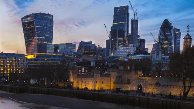Imagen de la City de Londres.