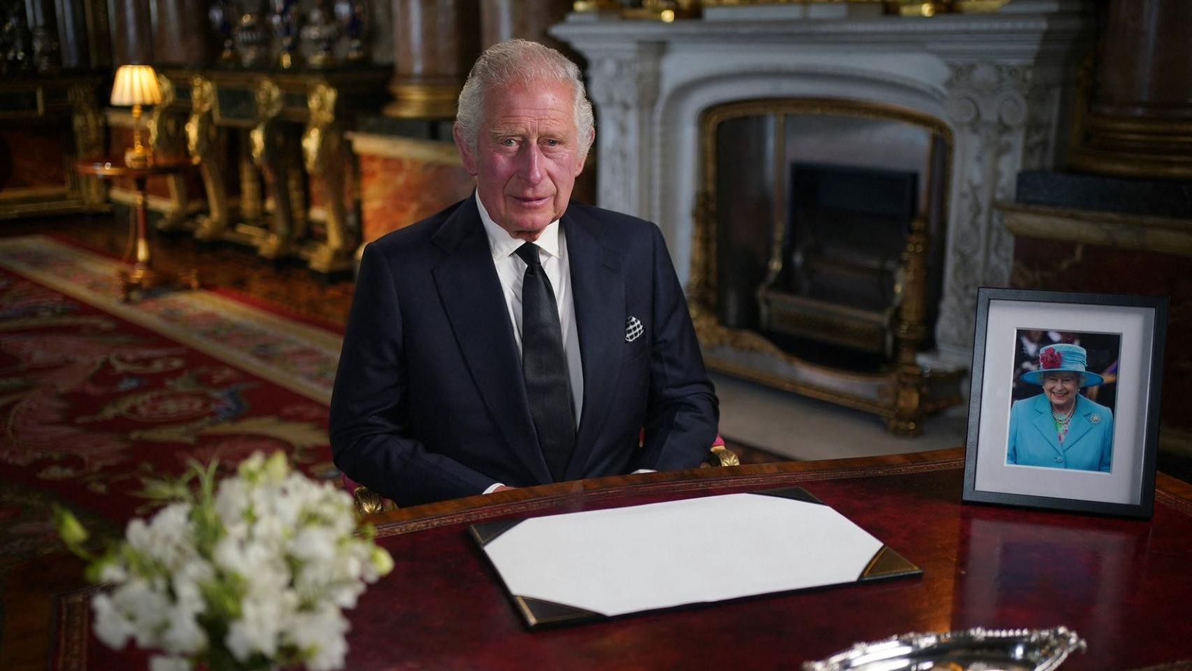 Carlos III de Inglaterra en su primer discurso como rey.