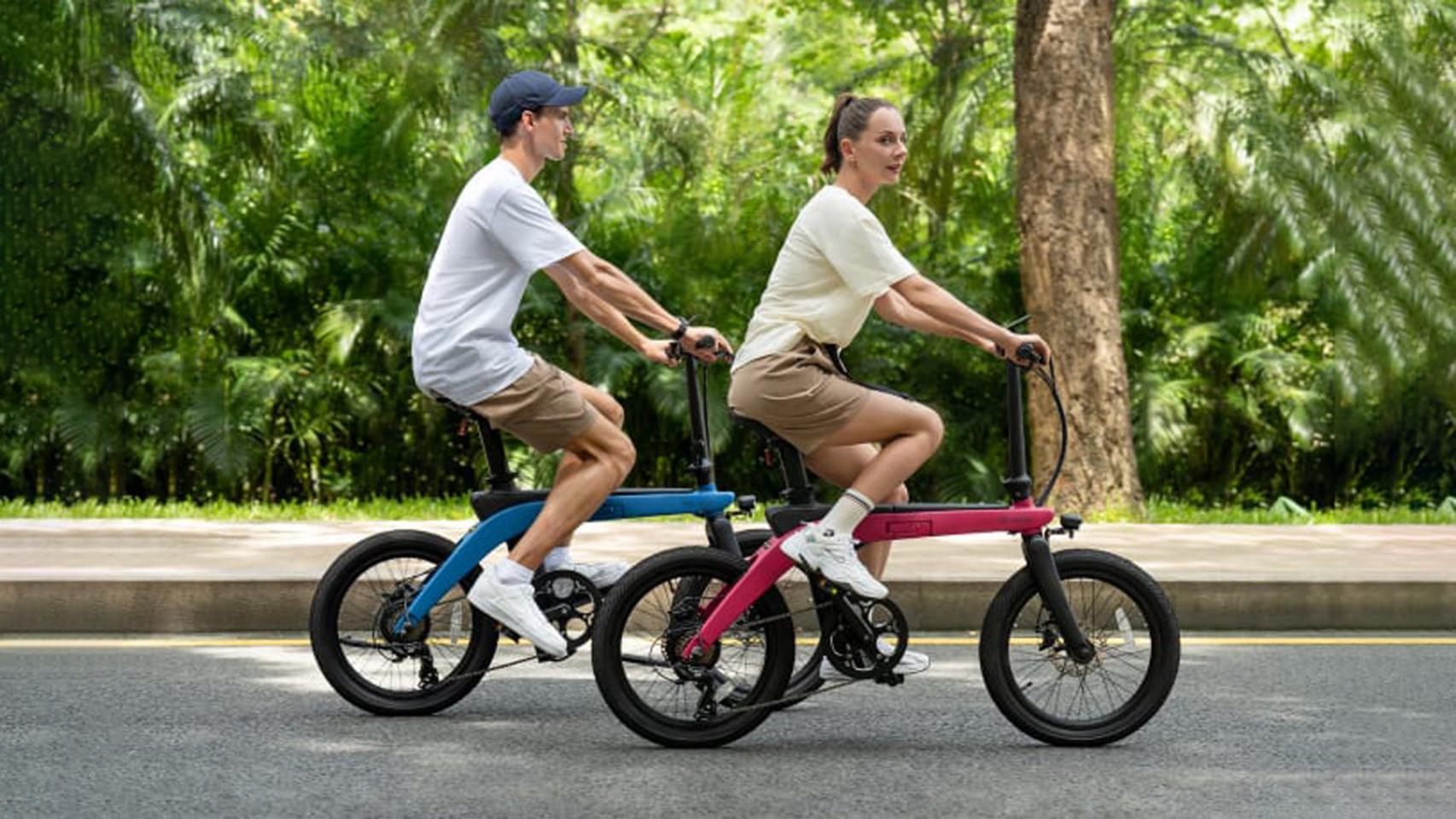 Paseando en bici