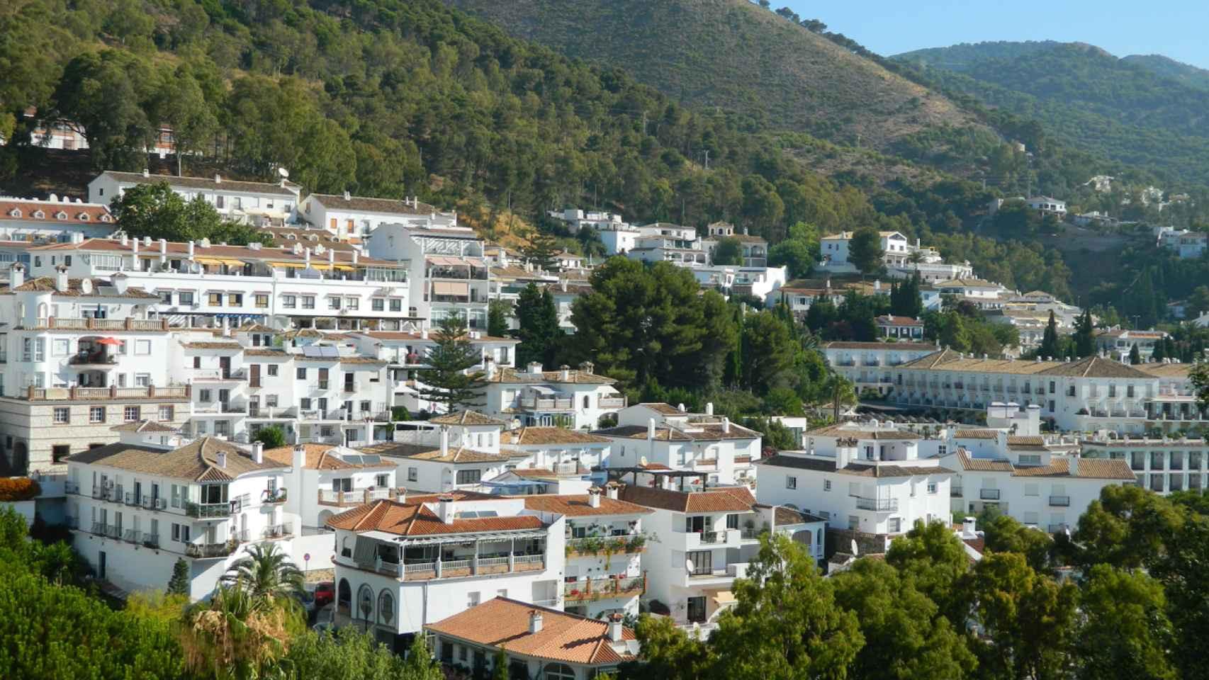 Una imagen del municipio de Mijas