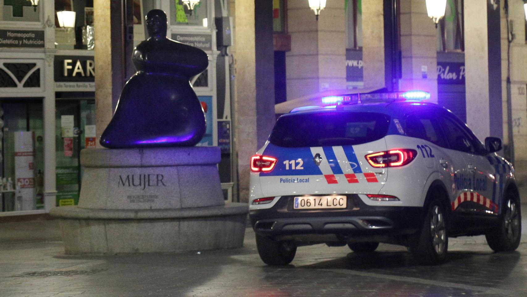 Imagen de archivo de un vehículo de la Policía Local de Palencia