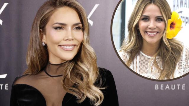 La  modelo, en un montaje de JALEOS.