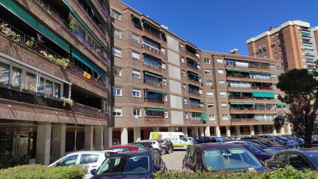 Edificios de viviendas en Madrid.