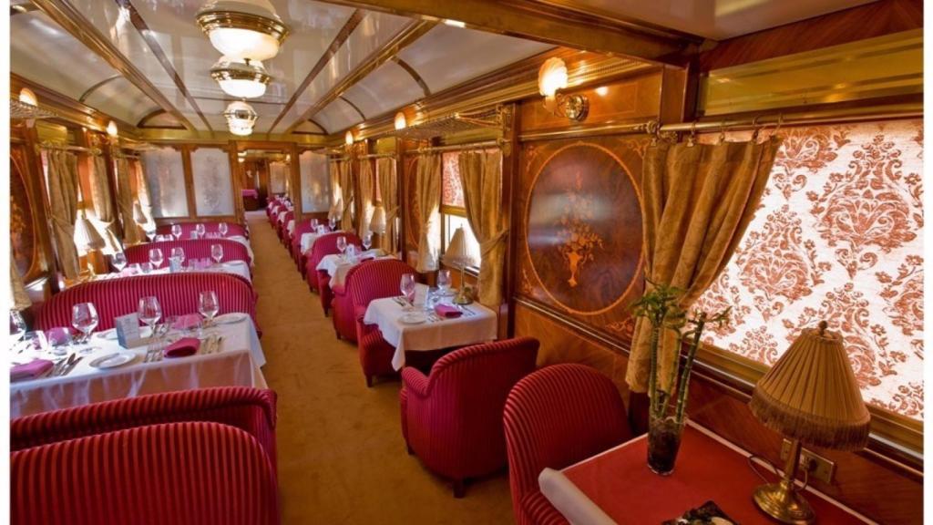 Interior del Tren Al Andalus.