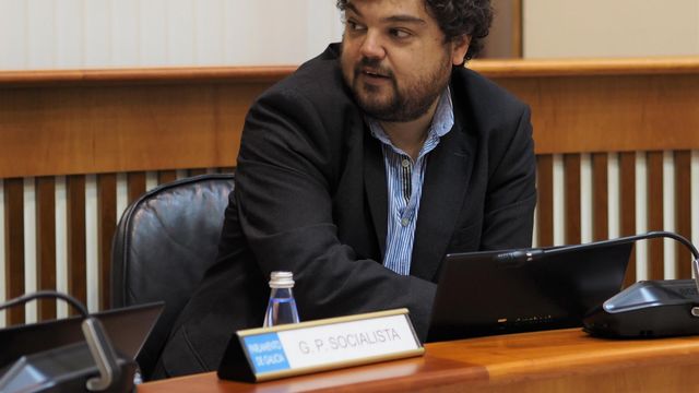 El portavoz de Sanidad del Partido Socialista de Galicia (PSdeG-PSOE), Julio Torrado.