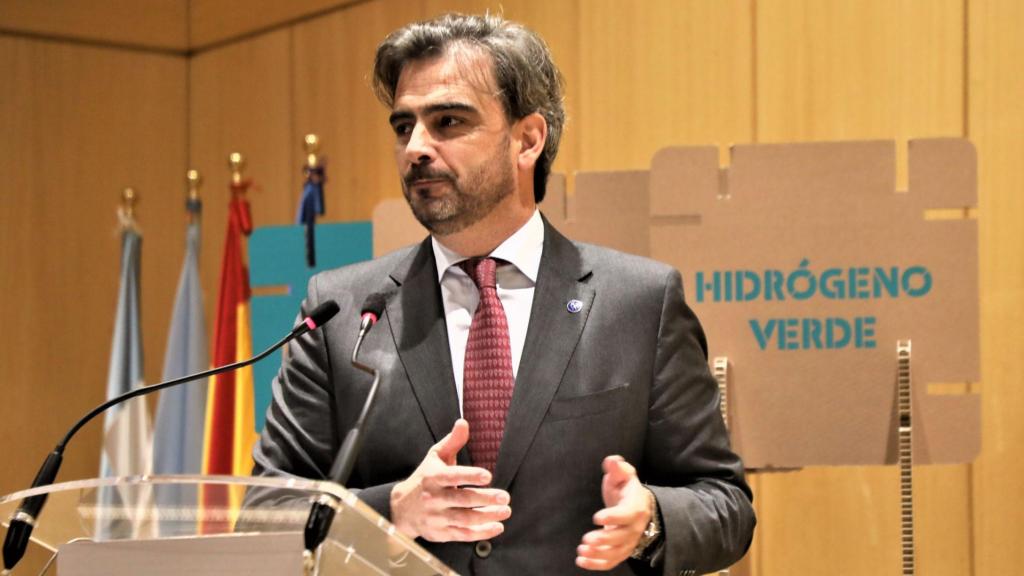 Diego Calvo, portavoz del Consello de la Xunta este lunes.