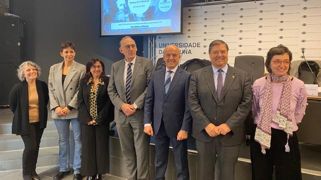 Presentación del ‘Barómetro da fenda de xénero nos estudos TIC’.