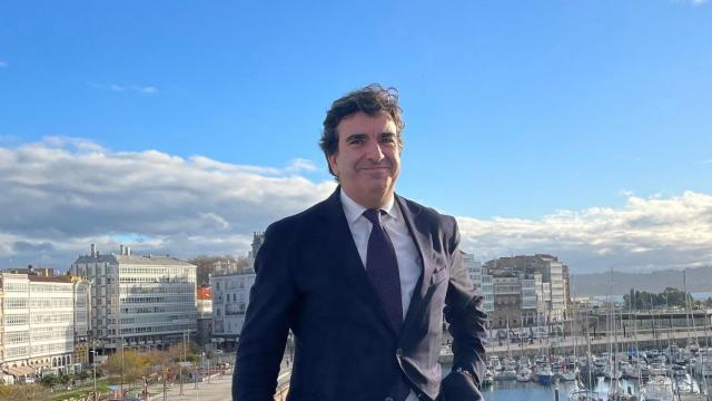 El presidente de la Autoridad Portuaria de A Coruña, Martín Fernández Prado.