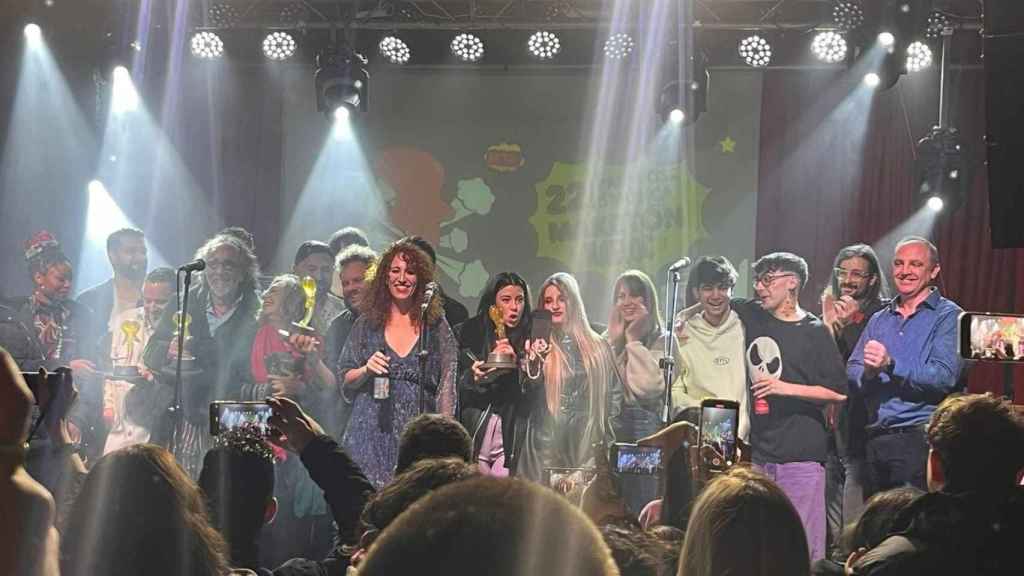 Entrega de premios del Maketón Maeloc de 2022 en Vigo.