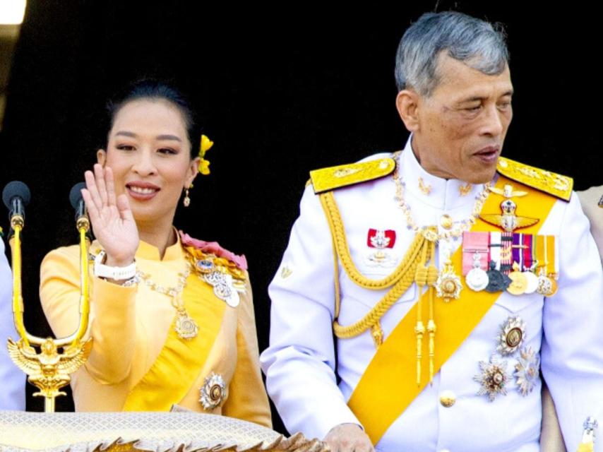 El rey y la princesa Bajrakitiyabha, en una imagen de archivo.