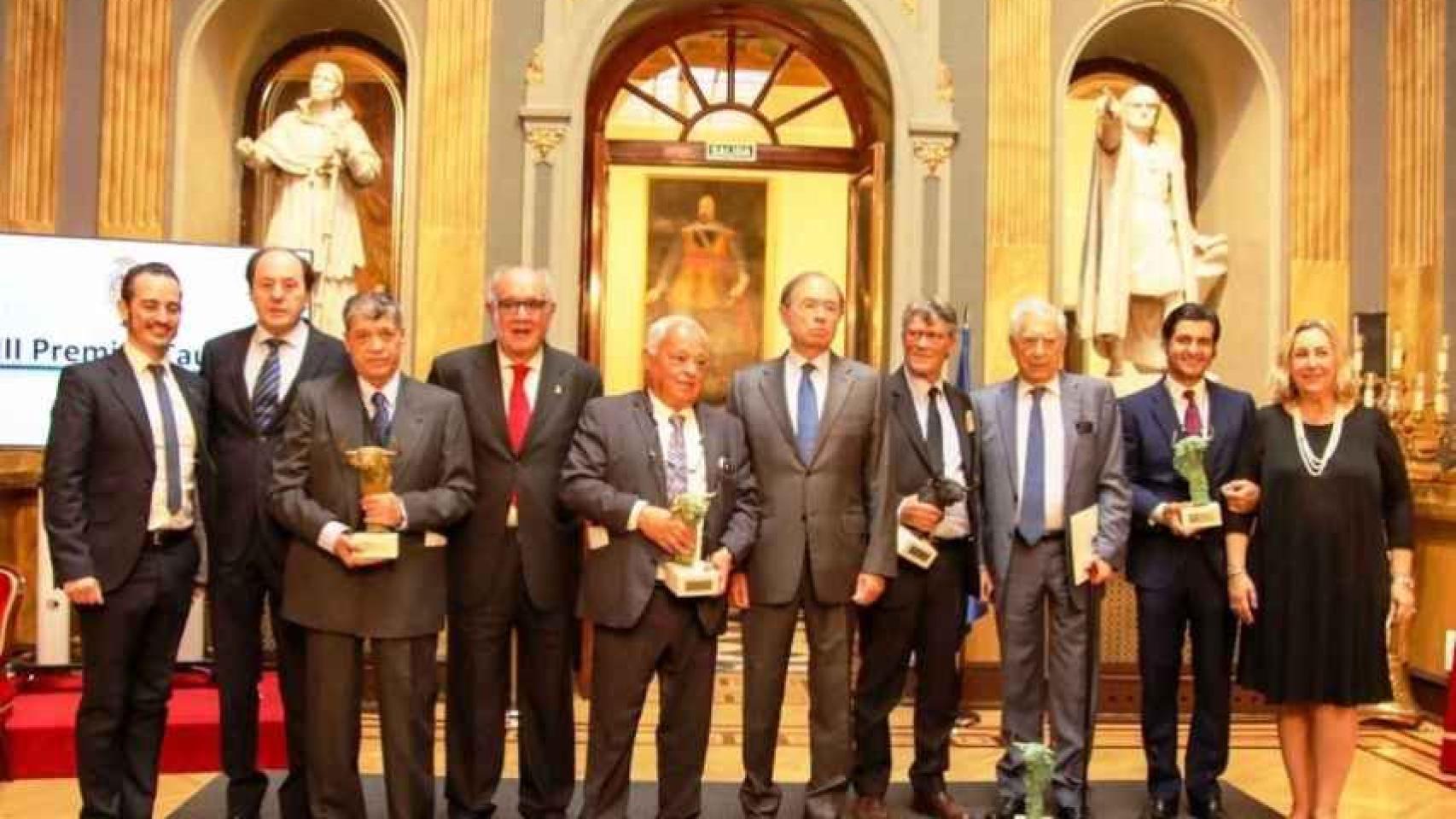 Los premiados en la edición del pasado año.