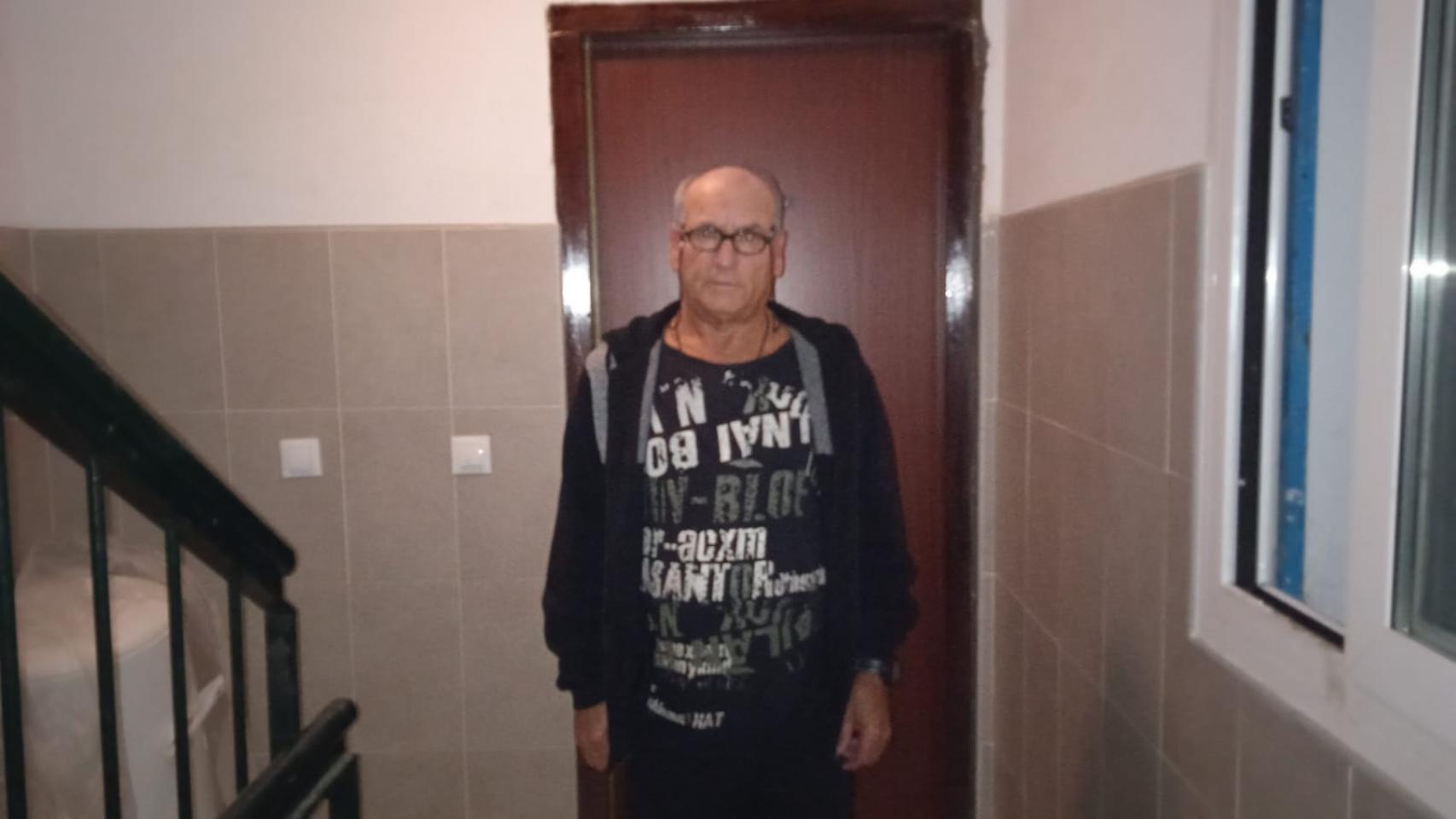 José María, en su casa.