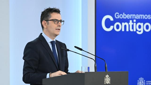 El ministro de la Presidencia, Félix Bolaños.