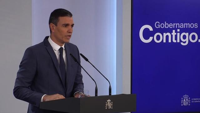 El presidente del Gobierno, Pedro Sánchez, este martes.