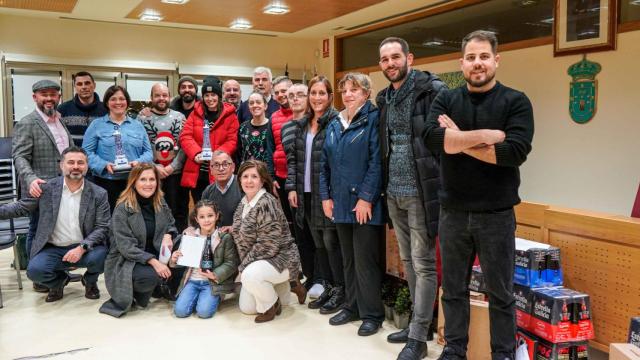 Premiados en el concurso de tapas de Carral (A Coruña).