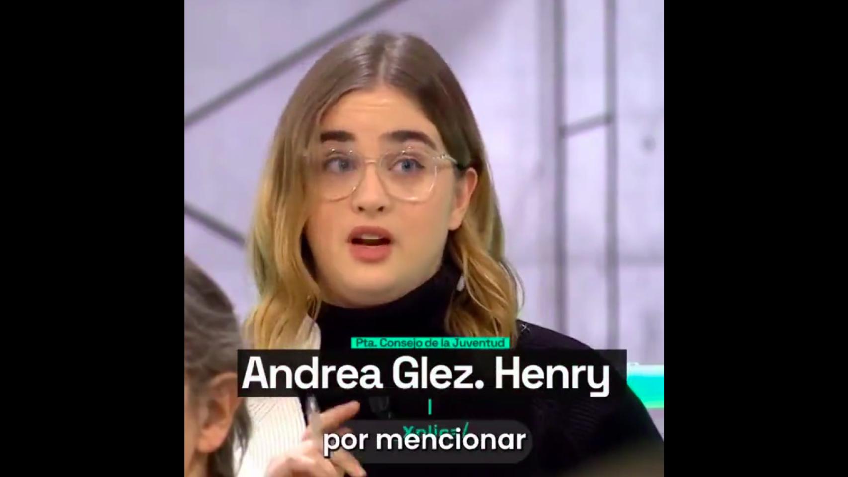 Captura de pantalla del vídeo viral.