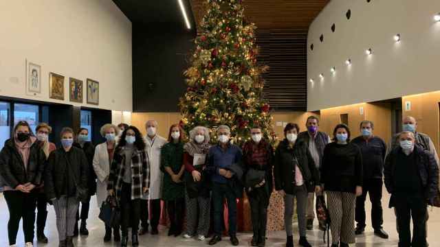 Reunión del Consello de Pacientes del área sanitaria de Vigo y la gerencia.