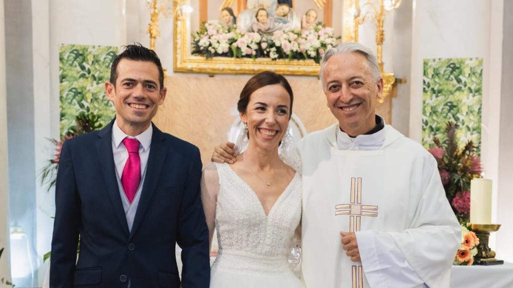 Boda de una pareja que se conoció gracias a Fernando.