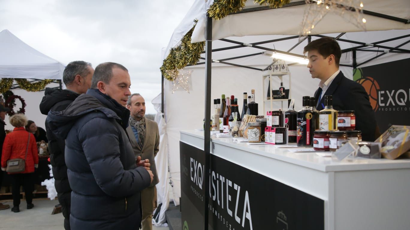 Francisco Requejo inaugura la Estación de la Navidad de la Diputación de Zamora