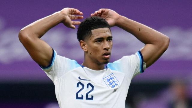 Jude Bellingham, con la selección de Inglaterra