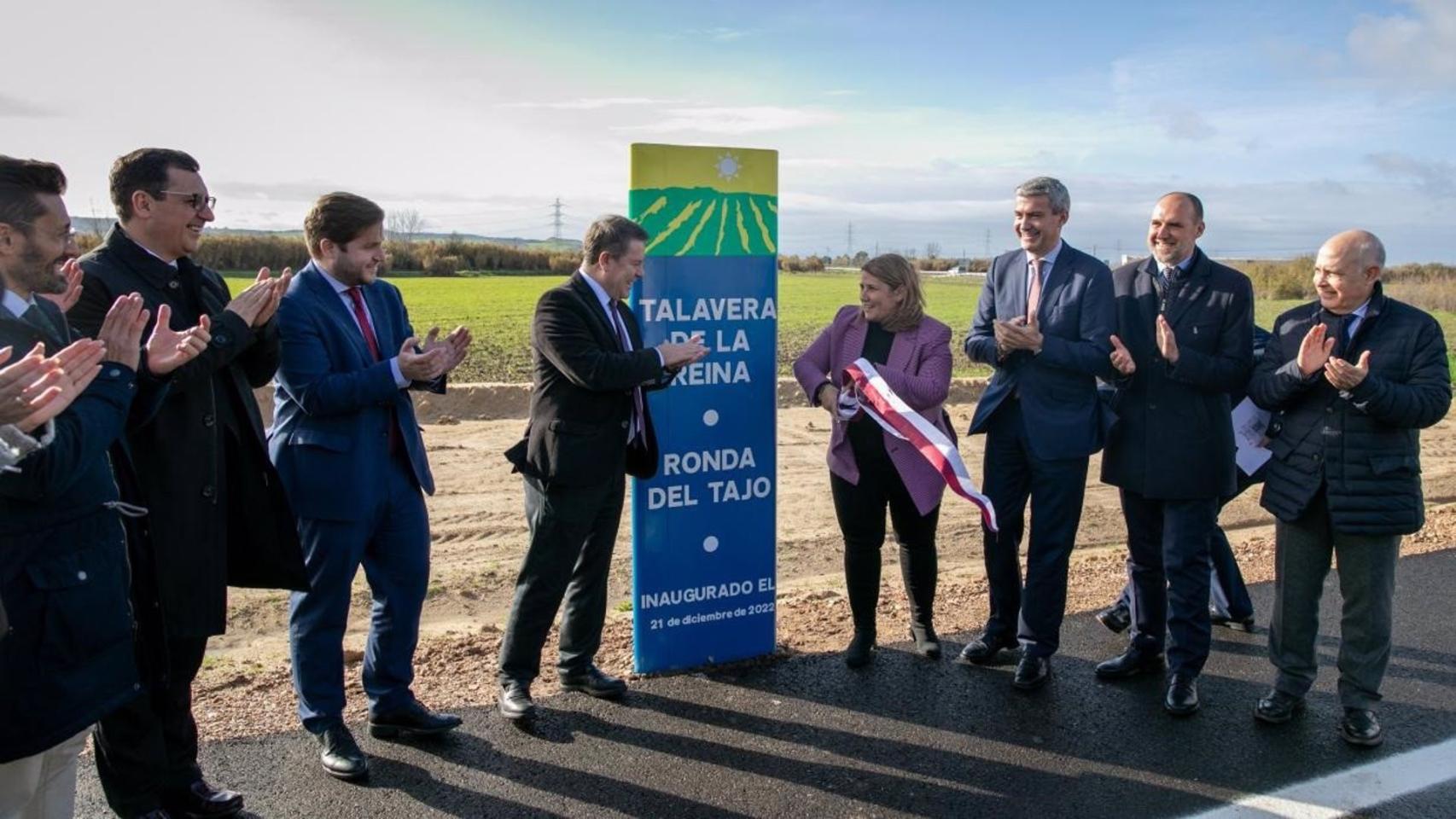Inauguración de la Circunvalación Sur de Talavera. Foto: JCCM.