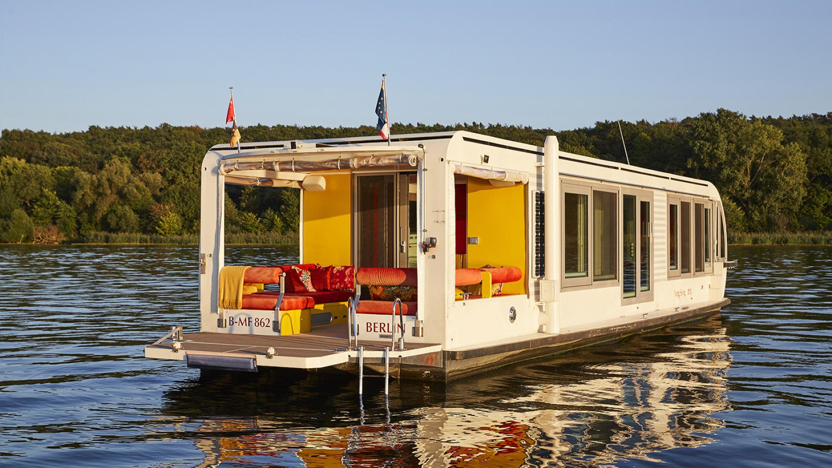 La mini casa flotante Fàng Sōng