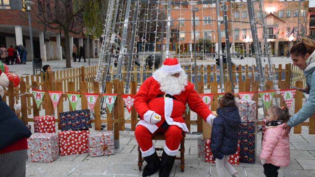 Papá Noel en La Cistérniga