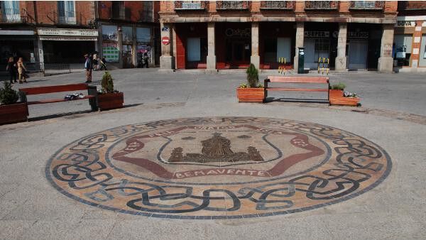 Mosaico de la Veguilla, en Benavente