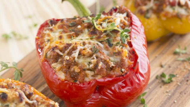Este relleno de carne es el mejor para los pimientos del piquillo.