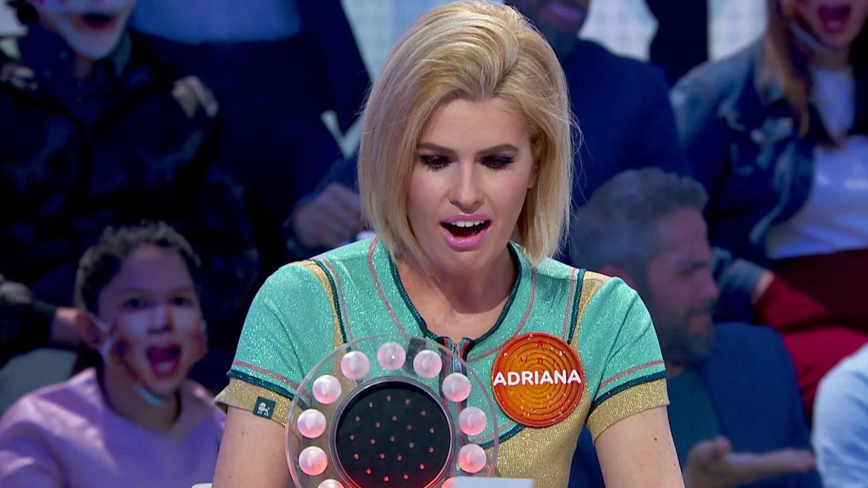 Adriana Abenia en 'Pasapalabra'
