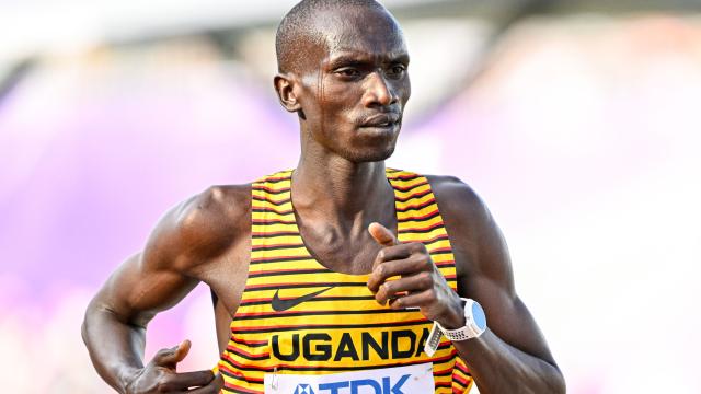 Joshua Cheptegei durante la disputa del Mundial de Oregon