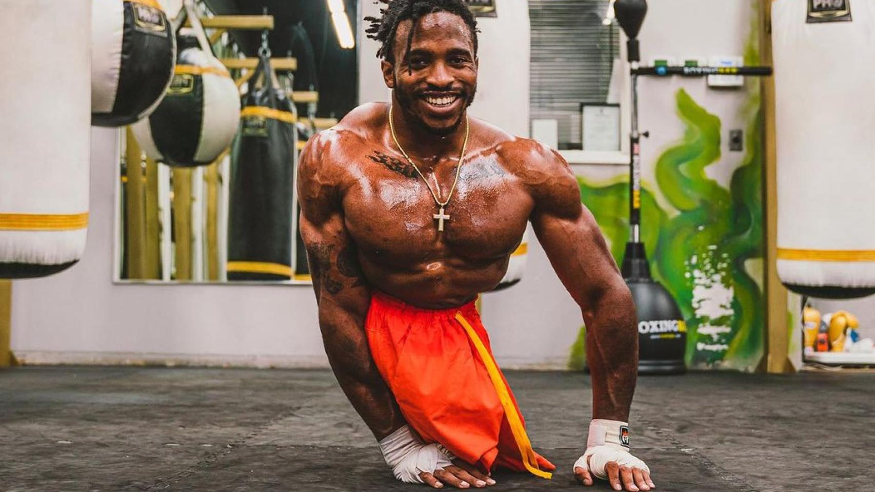 Zion Clark, el luchador de MMA que nació sin piernas. Foto: Instagram (@bigz97)