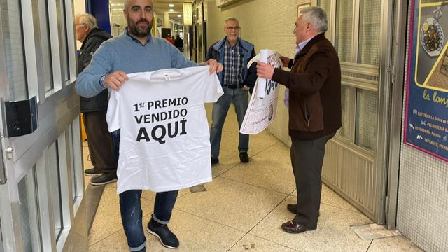 Lotero de la Administración de la calle Barcelona de A Coruña
