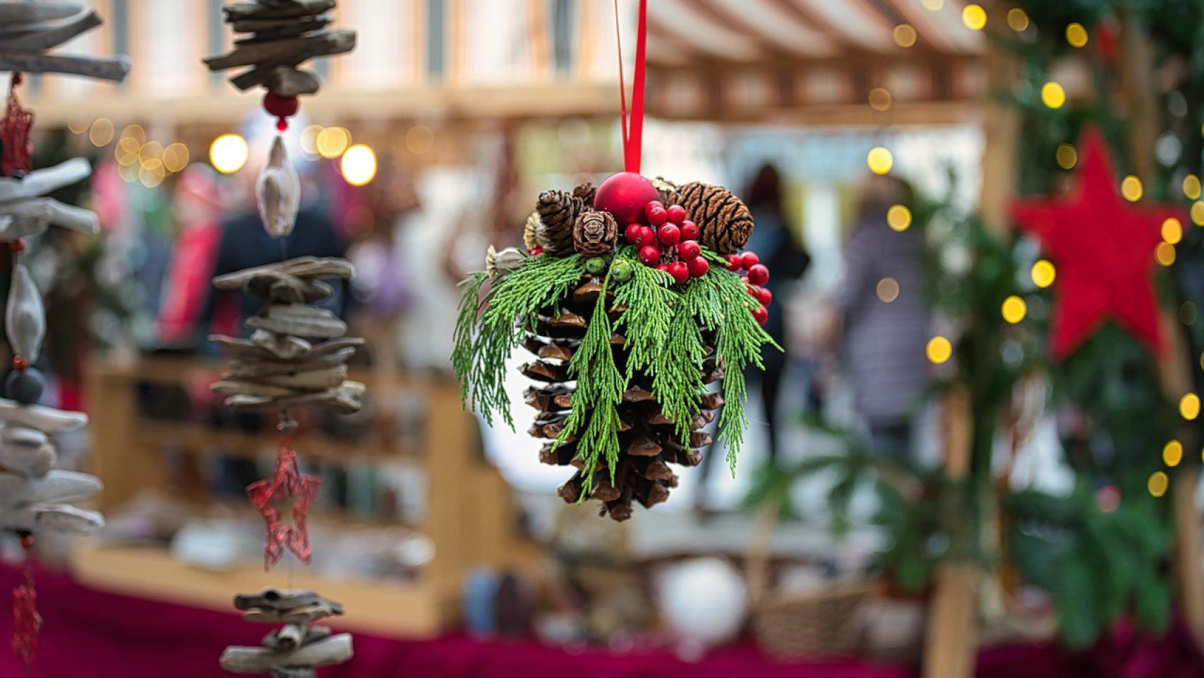 Mercadillo navideño.