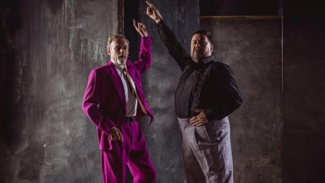 Omar Calicchio y Daniel Freire en 'Amaeru'. Foto: Manolo Pavón