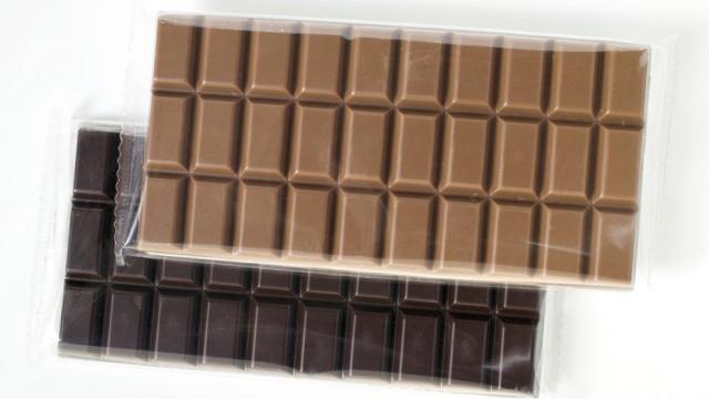 Tabletas de chocolate.