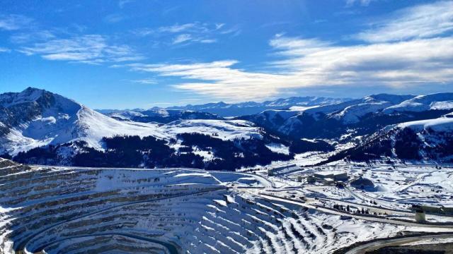Una mina, en Colorado (Estados Unidos).