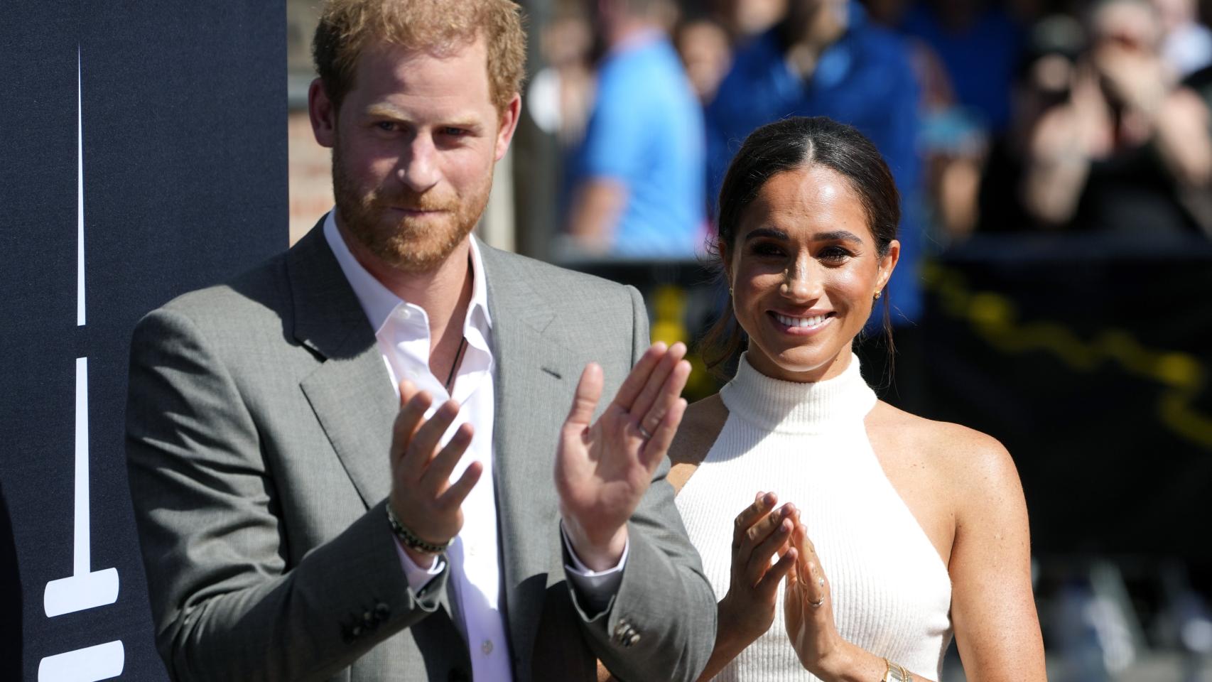 El príncipe Harry y Meghan Markle.