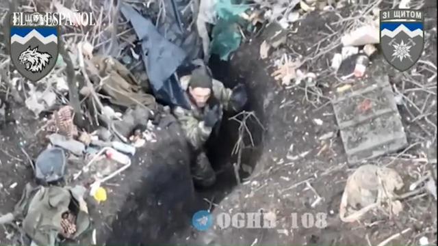 Toma de prisioneros por la fuerza de defensa ucraniana