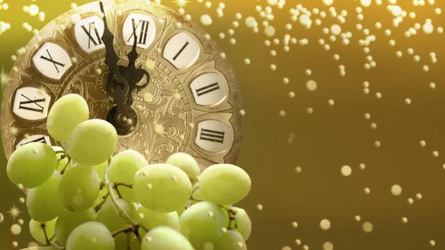 Las uvas y Nochevieja