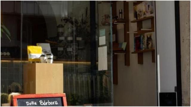 Café Doña Bárbara de A Coruña.