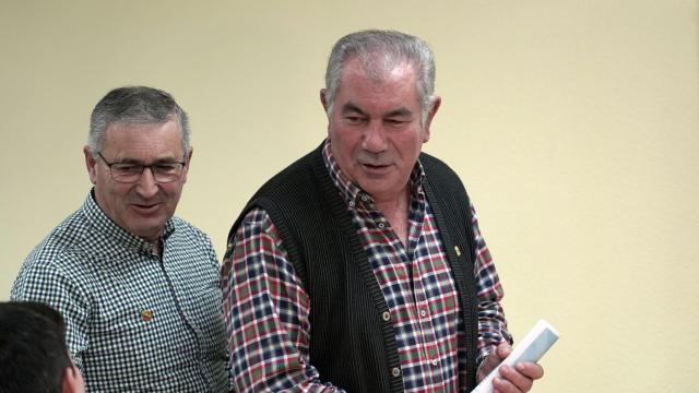 Los responsables de UPA-COAG en Castilla y León, Aurelio González y Lorenzo Rivera