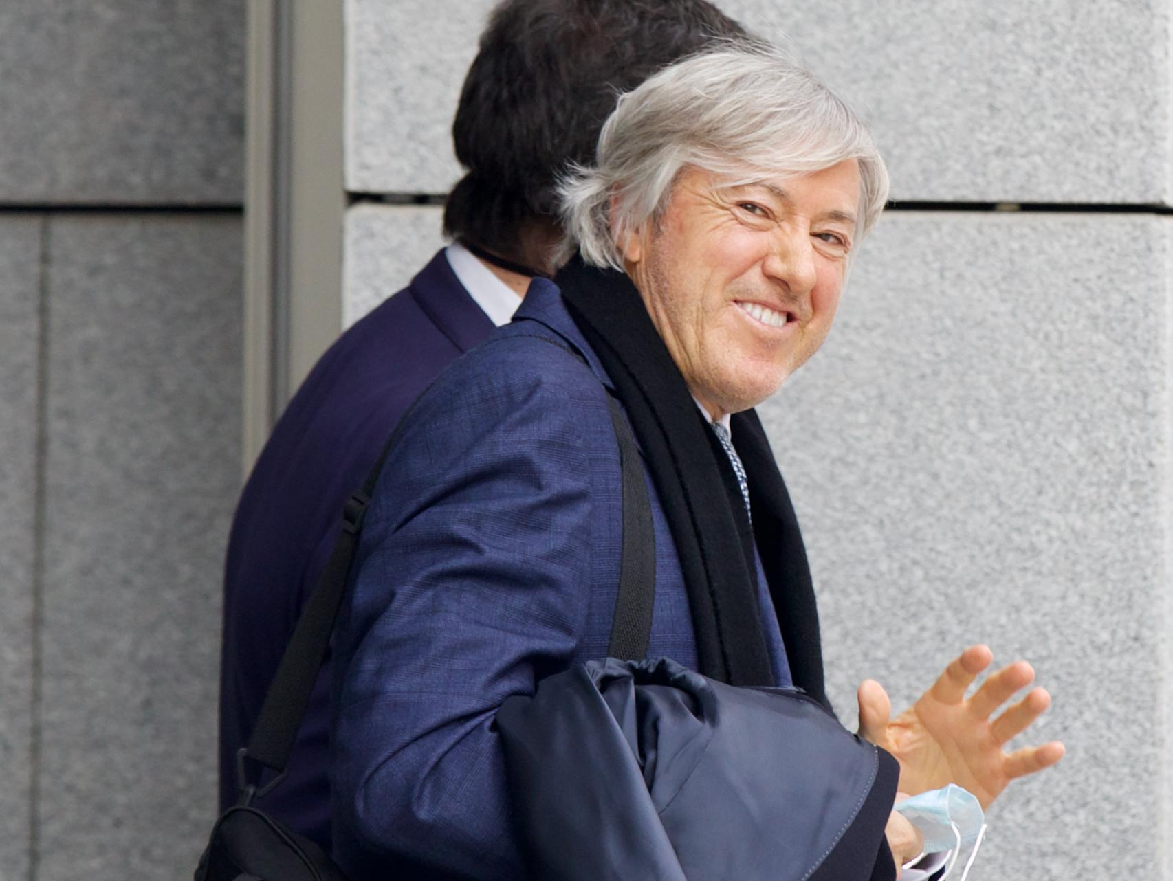 El empresario argentino Alejandro Roemmers, en la Audiencia Nacional.
