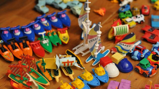 Varios juguetes en una imagen de archivo.