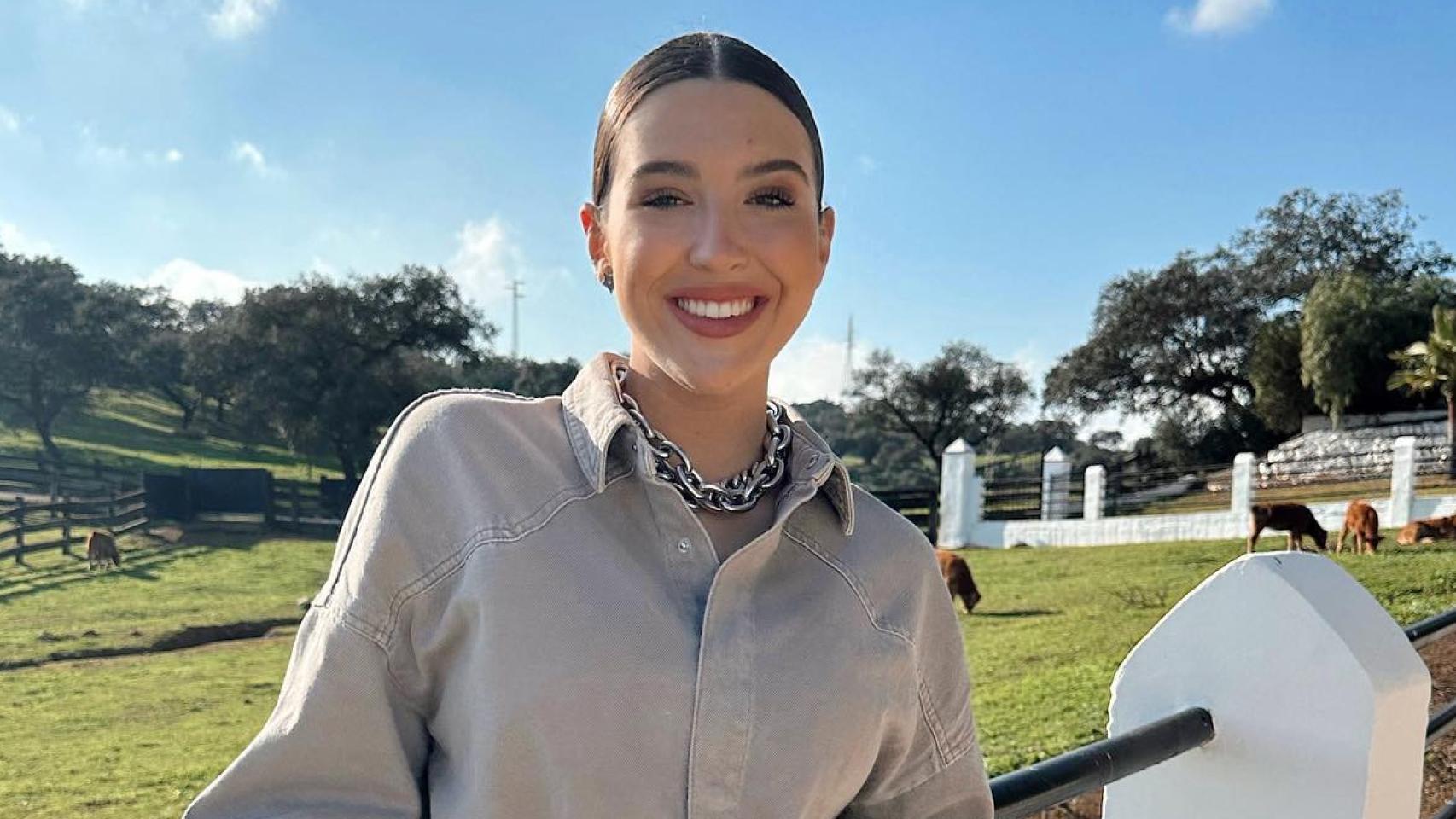 Alba Díaz en una imagen de sus redes sociales.