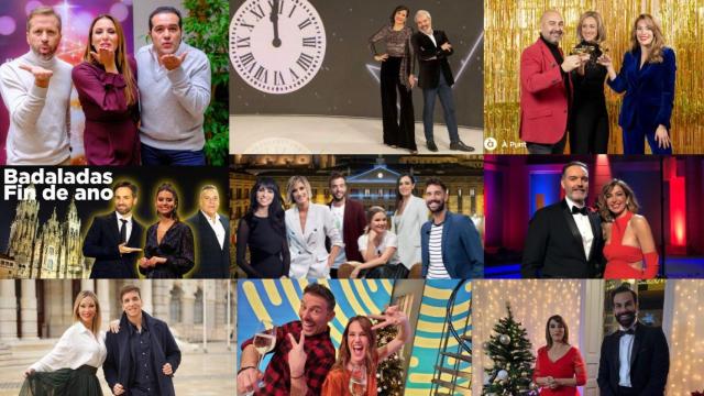 Las autonómicas dan la bienvenida al año 2023 con los rostros más emblemáticos de las cadenas