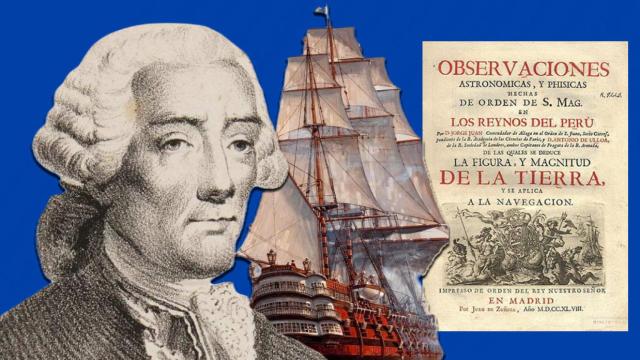 Jorge Juan nació en Novelda en 1713 y falleció en Madrid en 1773.