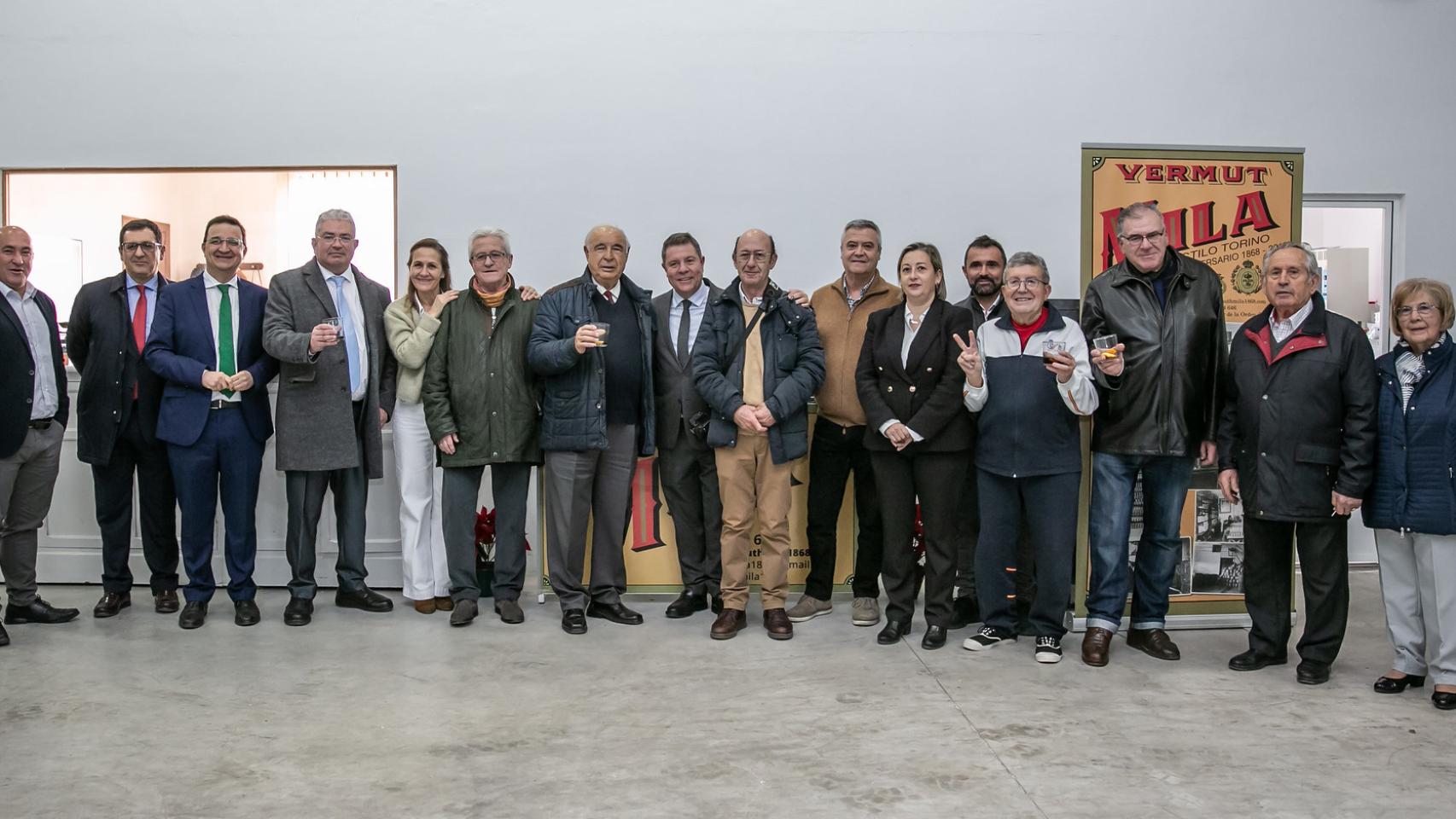Visita a las instalaciones de la empresa ‘Vermouth Mila 1868’. Foto: JCCM.